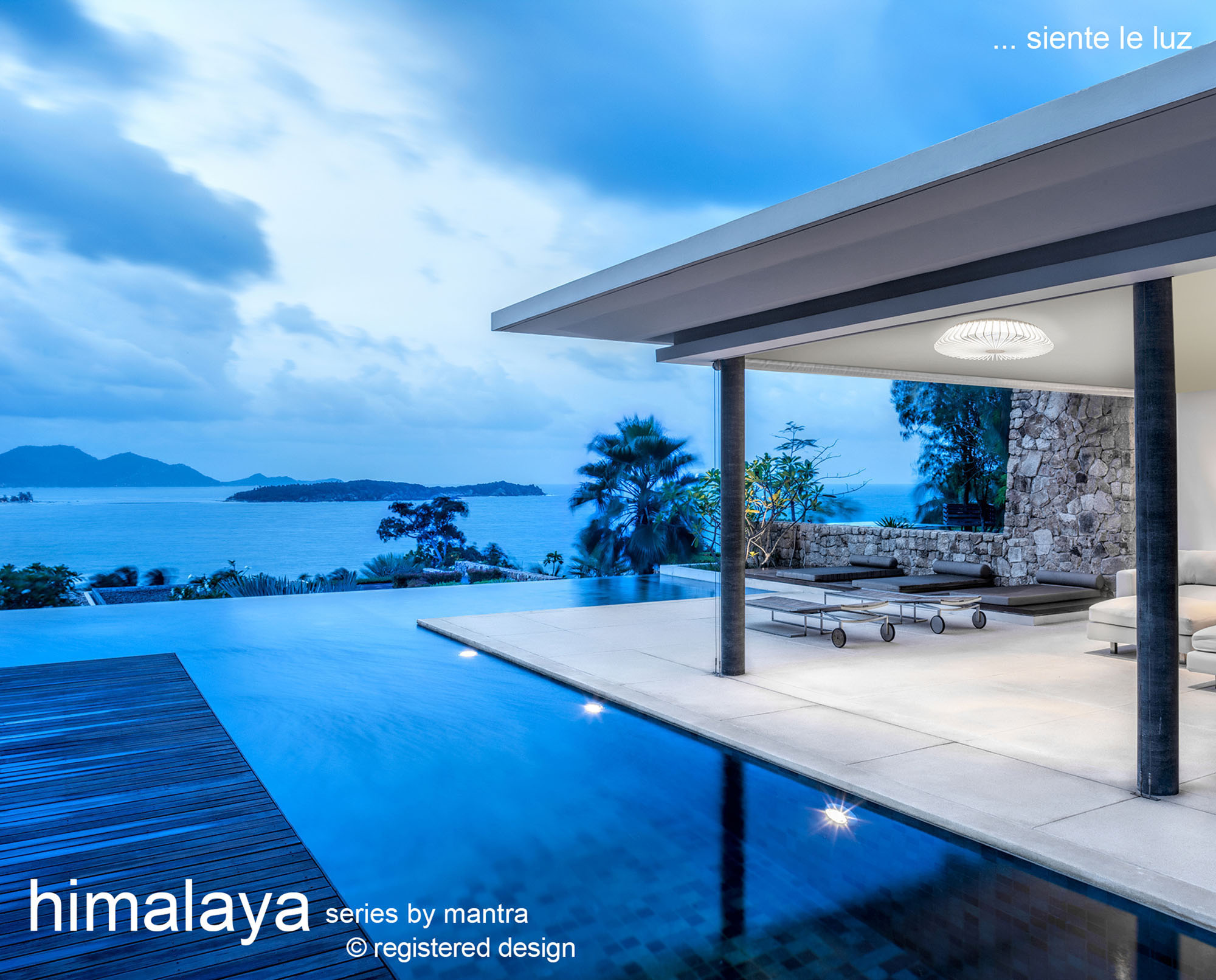 Himalaya Ceiling Lights Mantra Flush Fittings